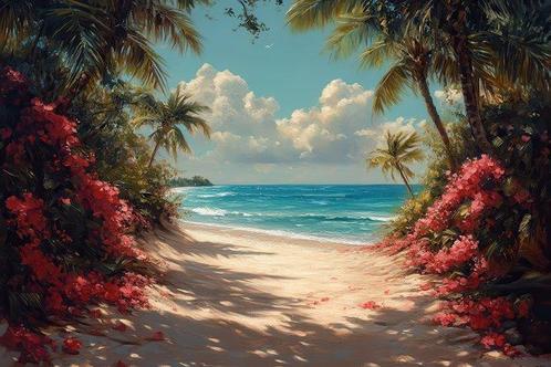 CoCo - Hidden Paradise - XXL, Antiek en Kunst, Kunst | Schilderijen | Modern