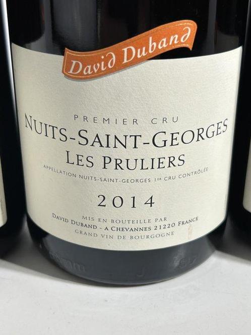 2014 Domaine David Duband Les Pruliers - Nuits St. Georges, Verzamelen, Wijnen