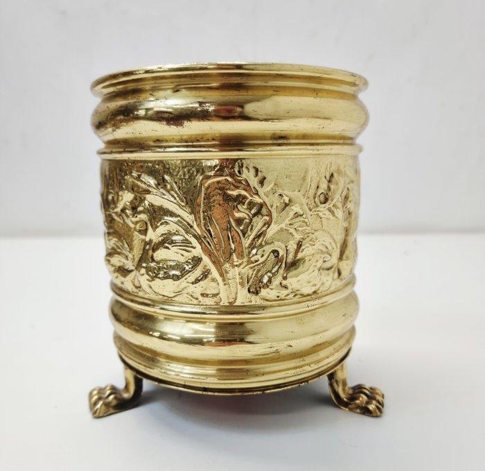 Jardinière - Messing, Antiek en Kunst, Curiosa en Brocante