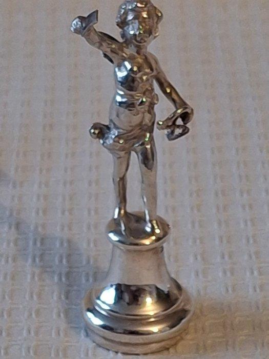 Schaal (2) - Antiek zilveren cachet (stempel) en een zilver, Antiek en Kunst, Antiek | Zilver en Goud