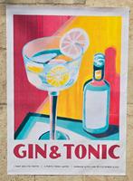 zeitgenössisch - Gin & Tonic – Leinwanddruck – Pop-Art