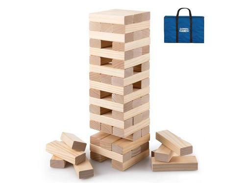 Grasshopper Games - Mega Jenga - 100% FSC, Huis en Inrichting, Woonaccessoires | Overige, Zo goed als nieuw, Verzenden