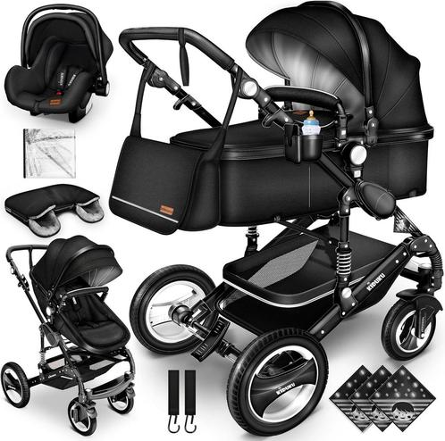 KIDUKU® 3 in 1 Kinderwagen Complete Set | Combi Wandelwagen, Huis en Inrichting, Woonaccessoires | Overige, Verzenden