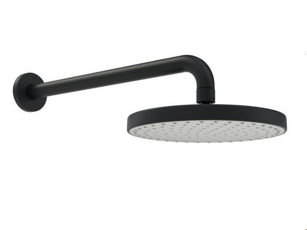 Veiling - Hansa regendouche 200mm BasicJet mat zwart, Doe-het-zelf en Bouw, Sanitair, Nieuw