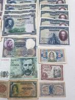 Spanje. - 52 Banknotes - various dates (Zonder minimumprijs), Postzegels en Munten