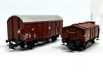 Märklin H0 - 46042 en 4411 - Wagon de marchandises pour