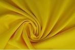 15 meter texture stof - Geel - 150cm breed, Hobby en Vrije tijd, 200 cm of meer, Nieuw, Polyester, 120 cm of meer