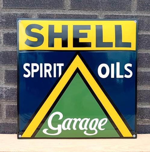 Shell spirit oils garage, Verzamelen, Merken en Reclamevoorwerpen, Verzenden
