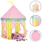 vidaXL Kinderspeeltent met 250 ballen 100x100x127 cm roze, Kinderen en Baby's, Verzenden, Nieuw