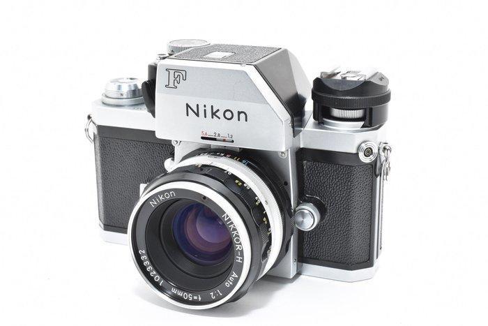 Nikon F Photomic FTN chrome + Nikkor-H 2/50mm | Single lens, TV, Hi-fi & Vidéo, Appareils photo analogiques