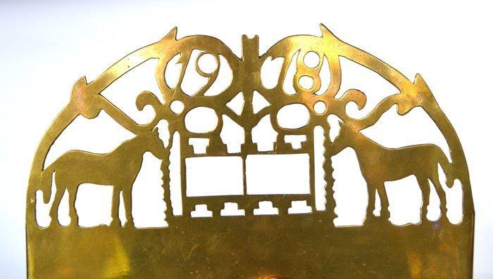 Kapstok - Messing, Antiek en Kunst, Curiosa en Brocante