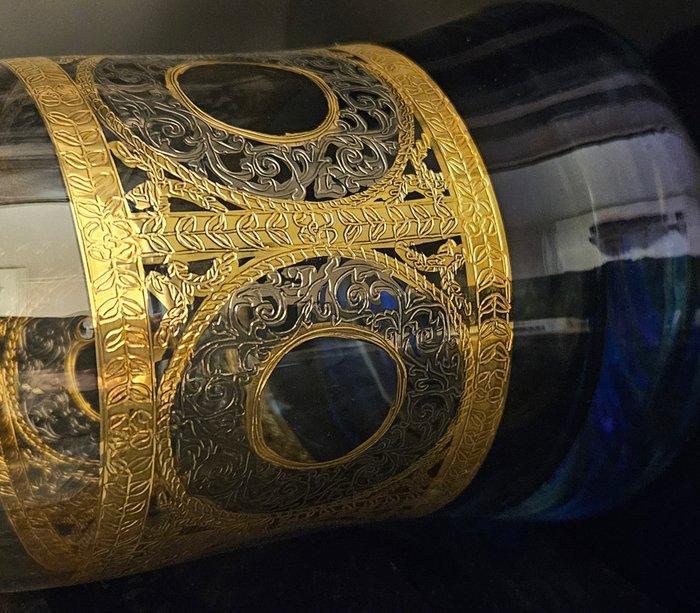 antica cristalleria italiana - Karaf - Kostbare zware BU, Antiek en Kunst, Antiek | Meubels | Tafels