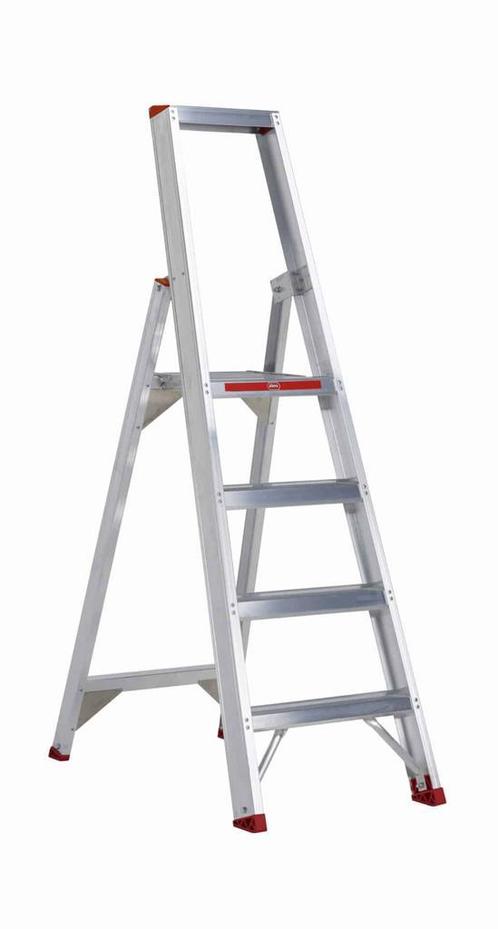 Altrex enkele trapladder Sierra 4 treden, Doe-het-zelf en Bouw, Ladders en Trappen, Trap, Nieuw, Minder dan 2 meter, Ophalen of Verzenden