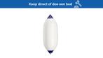 Bieden: Polyform white F13W heavy duty fender 1880 x 750 mm, Ophalen of Verzenden