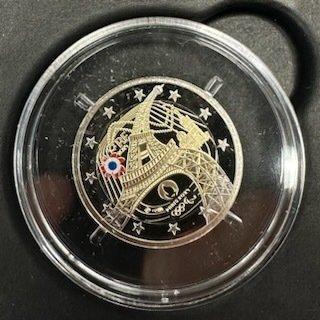 Frankrijk. 2 Euro 2024 La Tour Eiffel Danse Proof (Zonder, Postzegels en Munten, Munten | Europa | Euromunten