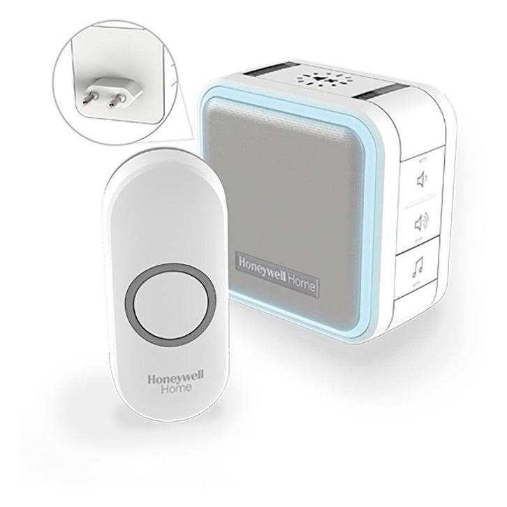 Honeywell draadloze plug-in deurbel met nachtlampje en, Doe-het-zelf en Bouw, Alarmsystemen, Verzenden