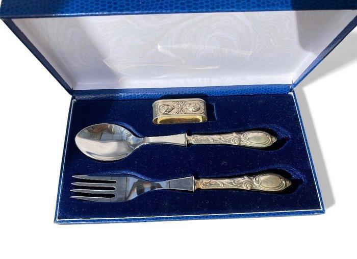 Bestekset (3) - .925 zilver, Antiek en Kunst, Antiek | Zilver en Goud