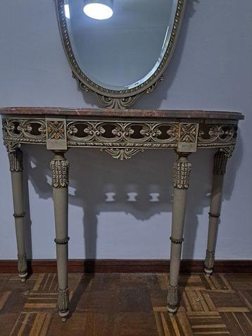 Console (2) - Bois, Marbre