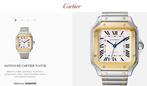 Cartier - Santos de Cartier Medium Gold/Steel - W2SA0016 -, Handtassen en Accessoires, Horloges | Heren, Nieuw
