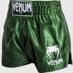 Venum Classic Muay Thai Shorts Kaki Wit, Nieuw, Maat 46 (S) of kleiner, Wit, Venum