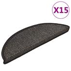 vidaXL Trapmatten zelfklevend 15st sisal-look 56x17x3cm, Verzenden