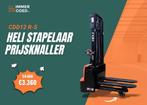 Ongelijke ondergrond? HELI CDD12R-S mét heffende steunpoten!, Stapelaar, Verzenden, HELI, 1000 tot 2000 kg