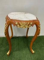 Table - Exquise table dappoint en marbre de style baroque, Antiek en Kunst