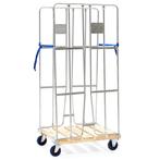 Gebruikte 2-Heks rolcontainer klemhekken + 2 nylon, Doe-het-zelf en Bouw, Ophalen of Verzenden, Gebruikt