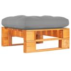 vidaXL Tuinhocker pallet honingbruin geïmpregneerd, Tuin en Terras, Tuinsets en Loungesets, Verzenden, Nieuw