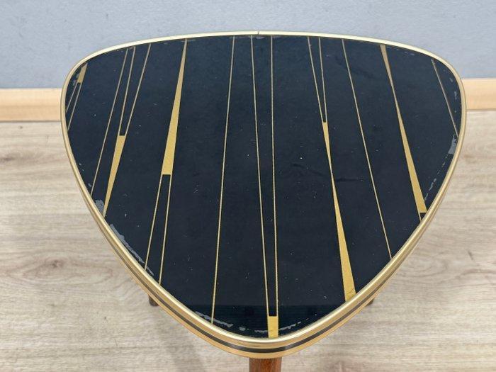 Plantentafel - Hout - Formica bijzettafel, Antiek en Kunst, Kunst | Designobjecten