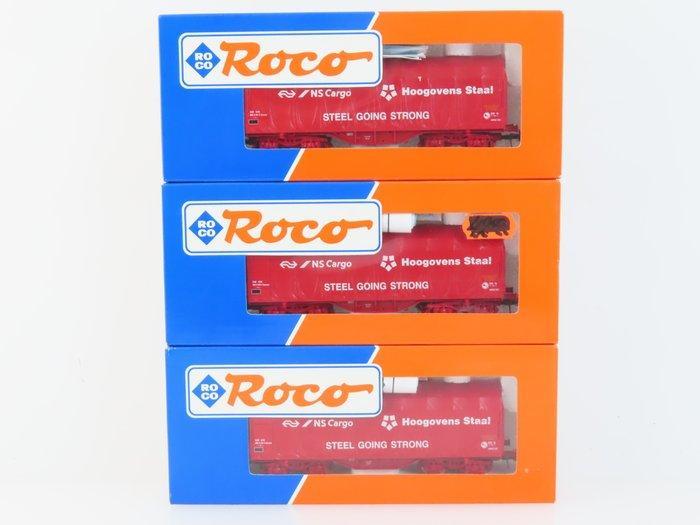 Roco H0 - 46661.1 - Modeltrein goederenwagon (3) - 3x, Hobby en Vrije tijd, Modeltreinen | H0