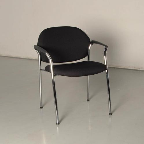 Ahrend 320 vergaderstoel - Zwart, Huis en Inrichting, Stoelen, Gebruikt, Ophalen of Verzenden