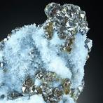 Grote maat! SPHALERITE v. CLEIOPHANE met Melkwitte Kwarts op, Verzamelen, Mineralen en Fossielen