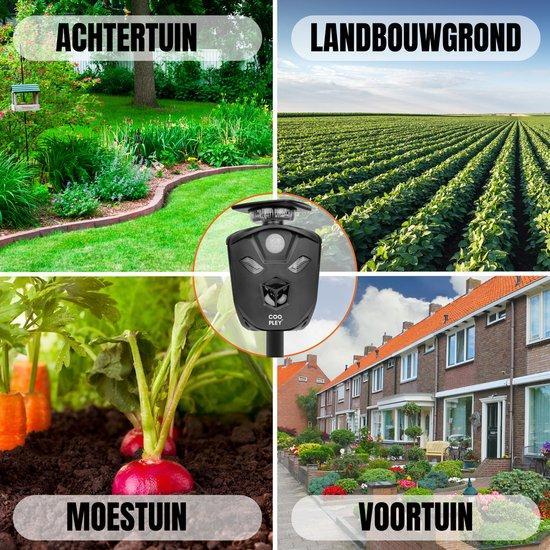 2dekans | Kattenverjager En Mollenverjager In 1 -, Doe-het-zelf en Bouw, Zonnepanelen en Toebehoren, Ophalen of Verzenden