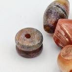 Oud-Tibetaans / Nepalees Agate Kralen talismans - 19 mm