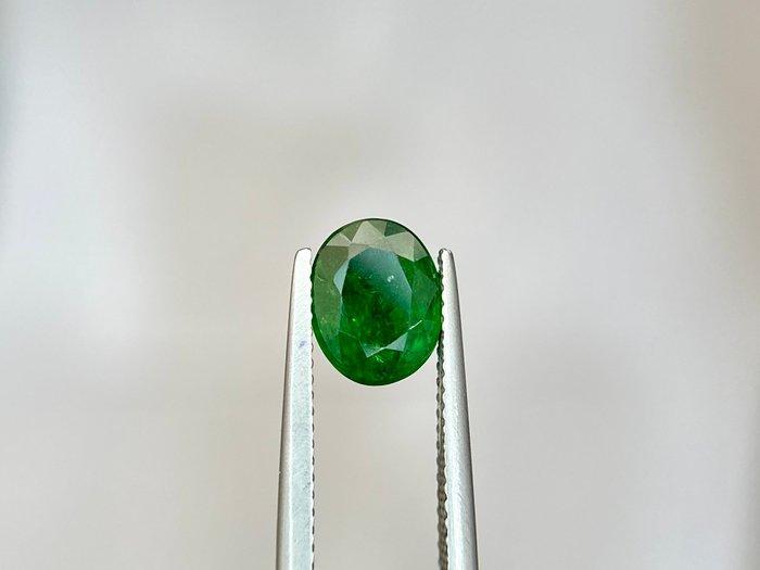 Zonder minimumprijs - 1 pcs Groen Tsavoriet - 3.09 ct -, Bijoux, Sacs & Beauté, Pierres précieuses