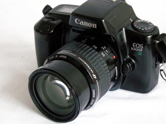 Canon EOS 1000F N + Zoom 4,5-5,6/35-105mm Ultrasonic |, Audio, Tv en Foto, Fotocamera's Analoog