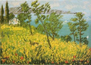 Michele Cascella (1892-1989) - Casa in collina