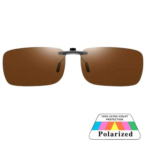 Fako Sunglasses® - Clip On Voorzet Zonnebril Gun Metal -, Handtassen en Accessoires, Zonnebrillen en Brillen | Dames, Verzenden