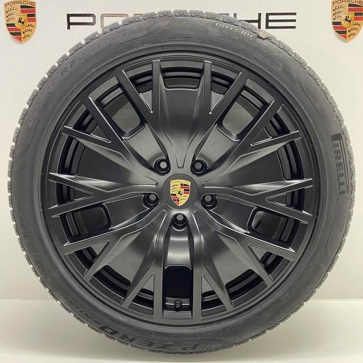 Porsche Taycan SportTurismo 20Turbo S Aero met winterbanden, Auto-onderdelen, Banden en Velgen, 20 inch, Winterbanden, 285 mm