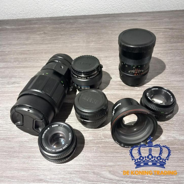 Partij Camera Lenzen | Lens | o.a. Riconon, Cosinon, Vivitar, Audio, Tv en Foto, Foto | Lenzen en Objectieven, Overige typen, Gebruikt