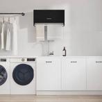 vidaXL Kledingkast met lade Zwart Eiken 70 x 32,5 x 35 cm, Huis en Inrichting, Kasten | Kleerkasten, Verzenden, Nieuw