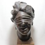 da Giuseppe Renda - sculptuur, Dea Bendata - 34.5 cm - Brons, Antiek en Kunst, Antiek | Keramiek en Aardewerk