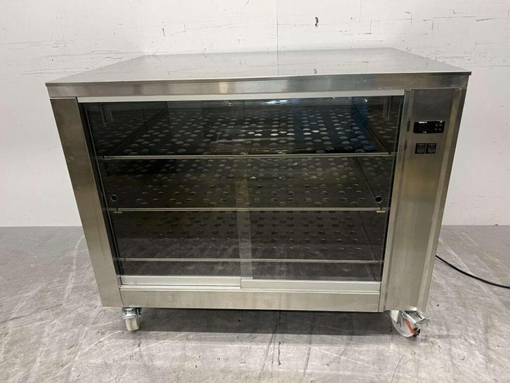 RVS Warmhoudkast Warmtekast voor gegrilde kippen 2 x 2, Zakelijke goederen, Horeca | Keukenapparatuur, Ophalen of Verzenden