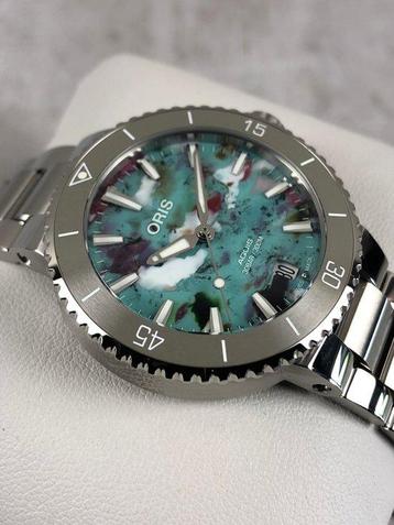 Oris - Aquis Date Upcycle Automatic - 01 733 7770 4150-Set - beschikbaar voor biedingen