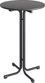 Inklapbare Statafel | BERLIN | Hout/Staal | Antraciet |, Verzenden, Nieuw in verpakking