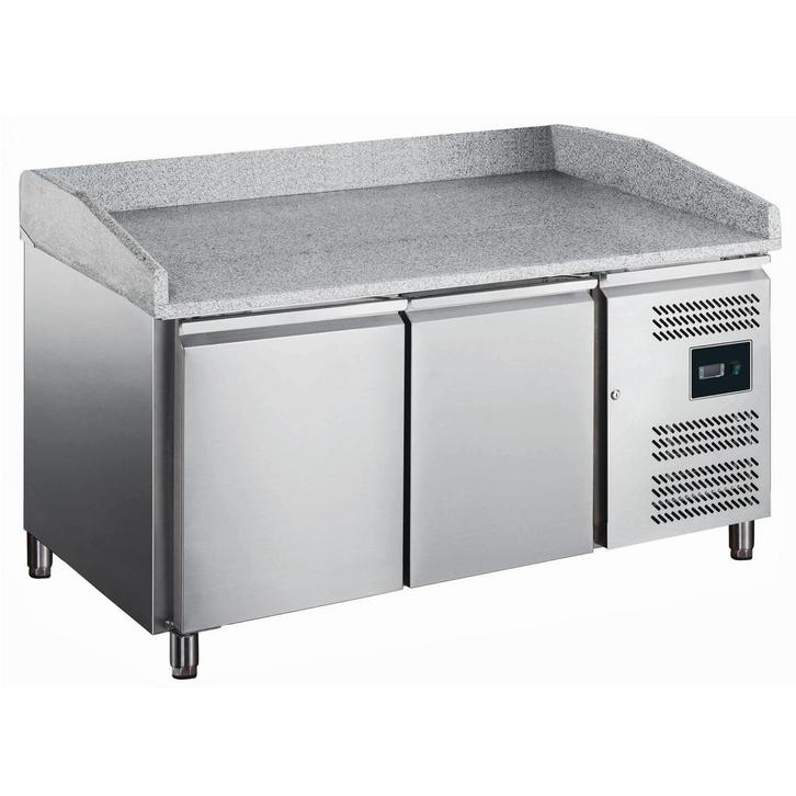 Pizzawerkbank | 390L | 2 Deuren (EN600x400) | +2°C/+8°C |, Articles professionnels, Horeca | Équipement de cuisine, Envoi