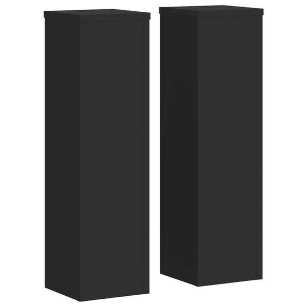 Plantenstandaards Hout Zwart | OP=OP | 40% Korting!, Tuin en Terras, Bloembakken en Plantenbakken, 60 cm of meer, Minder dan 60 cm