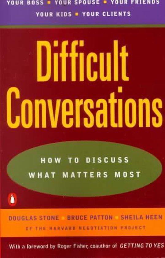 Difficult Conversations 9780140288520 Bruce Patton, Livres, Langue | Anglais, Envoi