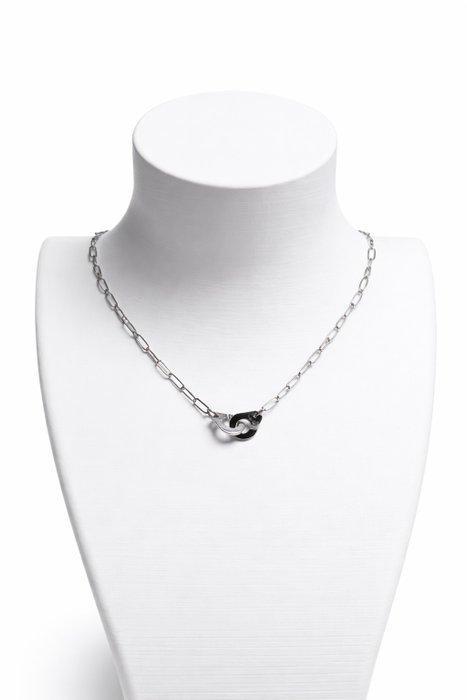 Dinh Van - Halsketting - Menottes R10 - 18 karaat Witgoud, Handtassen en Accessoires, Kettingen